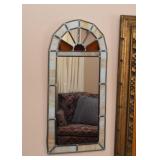 Stained Glass Wall Mirror