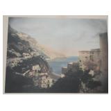 Framed Artwork - Positano, Signed