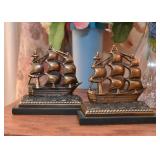 Clipper Ship Bookends