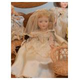 Vintage Bride Doll