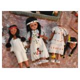Vintage Native American Dolls