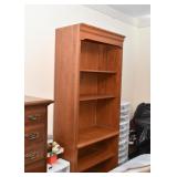 Tall Wood Bookshelf / Bookcase