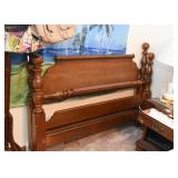 Wooden Headboard & Footboard / Bed Frame