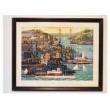 Framed Prints - Sausalito Ferry
