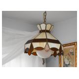 Stained Glass Swag Lamp
