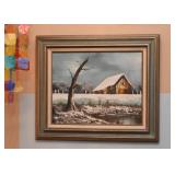 Framed Artwork / Painting, Signed