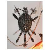 Home Decor - Shield , Axes, Weapons Wall Hanging