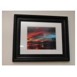 Framed Photograph - Sunset