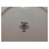 Fine China, White with Silver Edge (Japan)