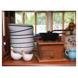 Cereal Bowls, Ducks Salt & Pepper Set, Coffee Grinder