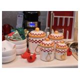 Kitchen Canister Set (Apples & Pears)