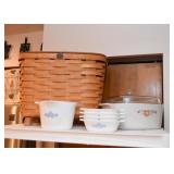 Basket, Corning Ware, Baking Dishes