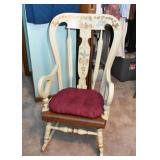 Pretty Painted Rocking Chair
