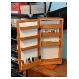 Table Top Make-Up Cabinet with Mirror