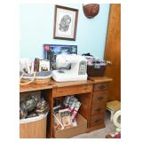 Sewing Table, Craft Supplies