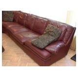 Large Dania Sectional Sofa 