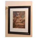 Framed Monet Art Print Framed Monet Art Print