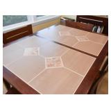 Kitchen / Dining Table & 4 Chairs (Inset Tile Top) Kitchen / Dining Table & 4 Chairs (Inset Tile Top)