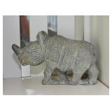 Stone Carving - Rhino