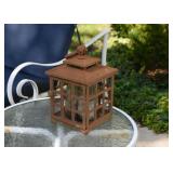 Iron Garden Lantern (there is a pair of these) Iron Garden Lantern (there is a pair of these)