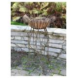 Rusty Iron Garden Planter