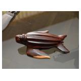 Sea Turtle Wood Carving / Figurine