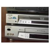 Sony DVD Player, Sony VHS Player Sony DVD Player, Sony VHS Player