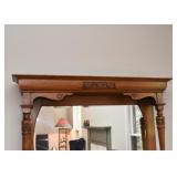 Antique Oak Sideboard / Buffet with Mirror