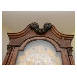 Antique F W Elliott Ltd 9 Tube Grandfather Clock (London)