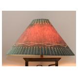 African Metal Floor Lamp