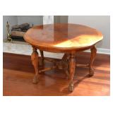 Vintage Wood Cocktail / Coffee Table