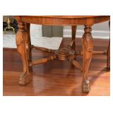 Vintage Wood Cocktail / Coffee Table