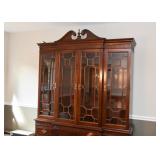 Lighted China Cabinet with Glass Shelves (Pennsylvania House)