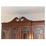 Lighted China Cabinet with Glass Shelves (Pennsylvania House)