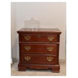 3-Drawer Chest / Nightstand / Side Table with Brass Pulls (there are 2 of these)