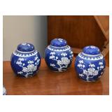 Blue & White Ginger Jars