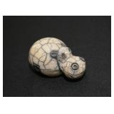 Raku Pottery African Animal Figurines - Made in South Africa (Hippo)