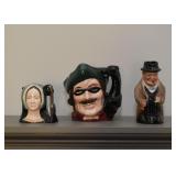 Royal Doulton Toby Mugs (Small)
