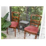 Vintage Dining / Side Chairs (there are 6 of these)