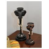 Elephant Candlesticks