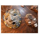 Miniature African Masks / Wall Hangings