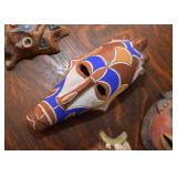 Miniature African Masks / Wall Hangings