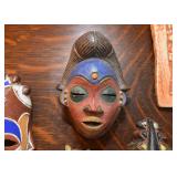 Miniature African Masks / Wall Hangings