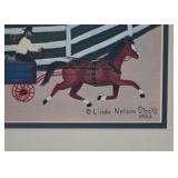 Framed Artwork / Lithograph - Linda Nelson Stocks, Signed & Numbered