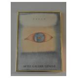 Framed Jean-Michel Folon Posters