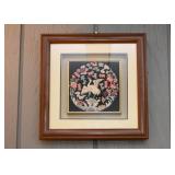 Chinese Embroidery, Framed
