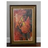 Framed Abstract Art Print