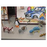 African Beaded Animal Figurines