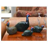 Wood Carved Bird Figurines (Africa)