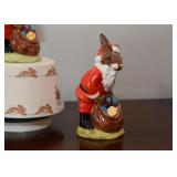 Royal Doulton Bunnykins Figurines & Music Box (Santa, Happy Christmas)